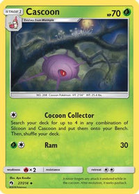 Cascoon (27/214) - SM  Lost Thunder