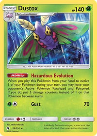 Dustox (28/214) - SM  Lost Thunder