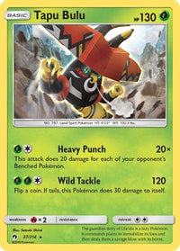 Tapu Bulu (37/214) - SM  Lost Thunder Holofoil