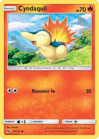 Cyndaquil (40/214) - SM  Lost Thunder