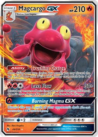 Magcargo GX (44/214) - SM  Lost Thunder Holofoil