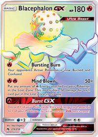 Blacephalon GX (Secret) (219/214) - SM  Lost Thunder Holofoil