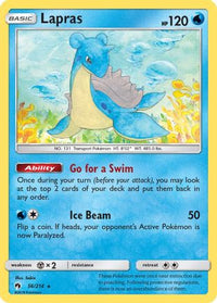 Lapras (56/214) - SM  Lost Thunder