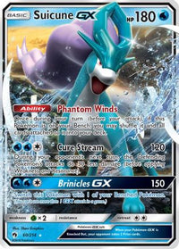 Suicune GX (60/214) - SM  Lost Thunder Holofoil