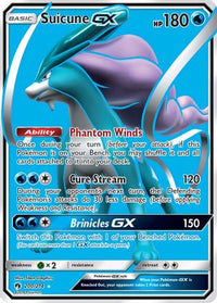 Suicune GX (Full Art) (200/214) - SM  Lost Thunder Holofoil