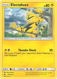 Electabuzz (71/214)  - SM  Lost Thunder
