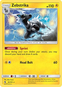 Zebstrika (82/214) - SM  Lost Thunder