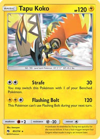 Tapu Koko (85/214) - SM  Lost Thunder Holofoil