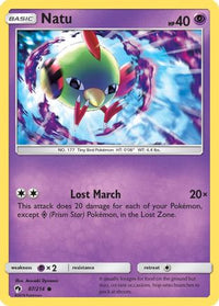 Natu (87/214)  - SM  Lost Thunder