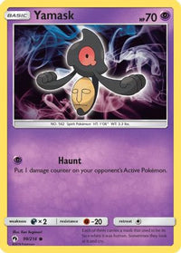Yamask (99/214)  - SM  Lost Thunder