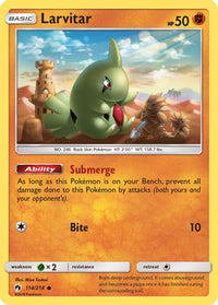 Larvitar (114/214) - SM  Lost Thunder