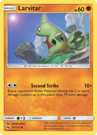 Larvitar (115/214)  - SM  Lost Thunder