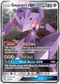 Genesect GX (130/214) - SM  Lost Thunder Holofoil