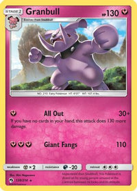 Granbull (138/214)  - SM  Lost Thunder