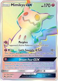Mimikyu GX (Secret) (226/214) - SM  Lost Thunder Holofoil