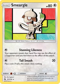 Smeargle (157/214) - SM  Lost Thunder