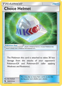 Choice Helmet (169/214)  - SM  Lost Thunder