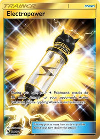 Electropower (Secret) (232/214) - SM  Lost Thunder Holofoil