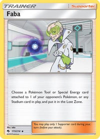 Faba (173/214)  - SM  Lost Thunder