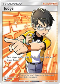 Judge (Full Art) (209/214)  - SM  Lost Thunder Holofoil