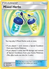 Mixed Herbs (184/214) - SM  Lost Thunder