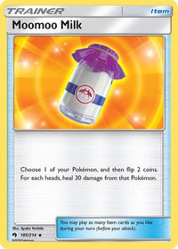 Moomoo Milk (185/214) - SM  Lost Thunder