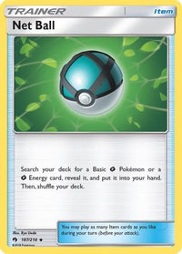 Net Ball (187/214) - SM  Lost Thunder