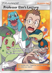 Professor Elm's Lecture (Full Art) (213/214) - SM  Lost Thunder Holofoil