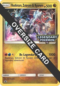 Reshiram, Zekrom & Kyurem ) - Jumbo Cards Holofoil