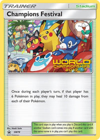Champions Festival (World Championships 2017) [Quarter-Finalist] (SM78) - SM Promos