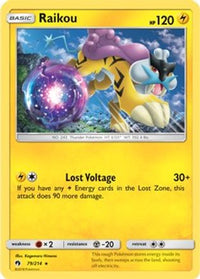Raikou (SM Lost Thunder) (79/214)  - Deck Exclusives Holofoil