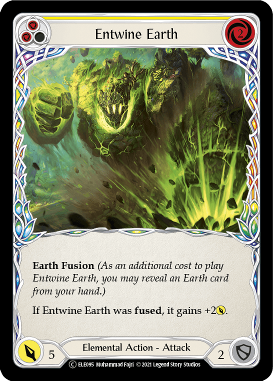 Entwine Earth (Yellow) [U-ELE095] (Tales of Aria Unlimited) Unlimited Normal - POKÉ JEUX