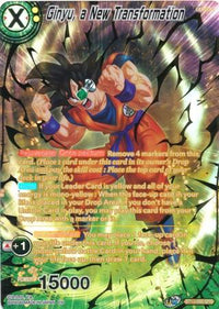 Ginyu, a New Transformation (SPR) (BT12-088) [Vicious Rejuvenation] - POKÉ JEUX