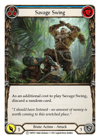 Savage Swing (Blue) [1HP033] (History Pack 1) - POKÉ JEUX