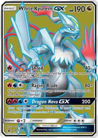 White Kyurem GX SM141 (SM141/248)  - SM Promos Holofoil