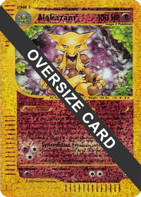 Alakazam (Box Topper) (1/12)  - Jumbo Cards Reverse Holofoil