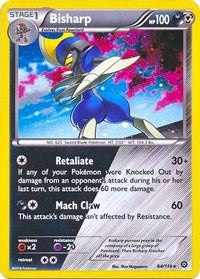Bisharp (Cosmos Holo) (64/114)  - Miscellaneous Cards & Products Holofoil