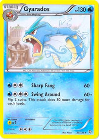 Gyarados (Cosmos Holo) (24/124) - Blister Exclusives Holofoil