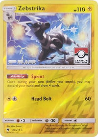 Zebstrika (League Challenge) [2nd Place] (82/214)  - League & Championship Cards Reverse Holofoil