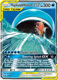 Magikarp & Wailord GX (SM166/248)  - SM Promos Holofoil