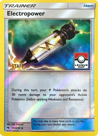 Electropower (League Cup) [Staff] (172/214)  - League & Championship Cards Reverse Holofoil