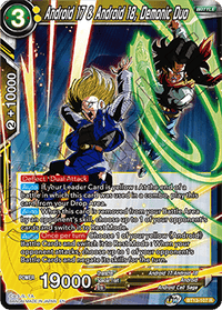 Android 17 & Android 18, Demonic Duo (Rare) (BT13-107) [Supreme Rivalry] - POKÉ JEUX