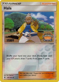 Hala (Regional Championships) [Staff] (126/145)  - League & Championship Cards Reverse Holofoil