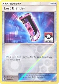 Lost Blender (Pokemon League) (181/214)  - League & Championship Cards Reverse Holofoil