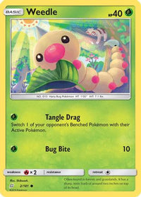 Weedle (2/181)  - SM  Team Up