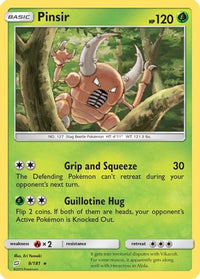 Pinsir (9/181)  - SM  Team Up