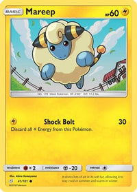 Mareep (41/181)  - SM  Team Up