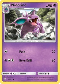 Nidorino (58/181) - SM  Team Up