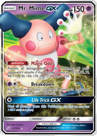 Mr. Mime GX (67/181)  - SM  Team Up Holofoil