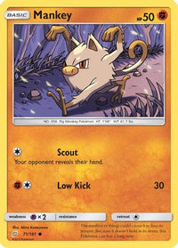 Mankey (71/181)  - SM  Team Up